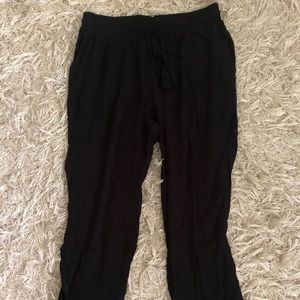 American Rag Black Chiffon Pants